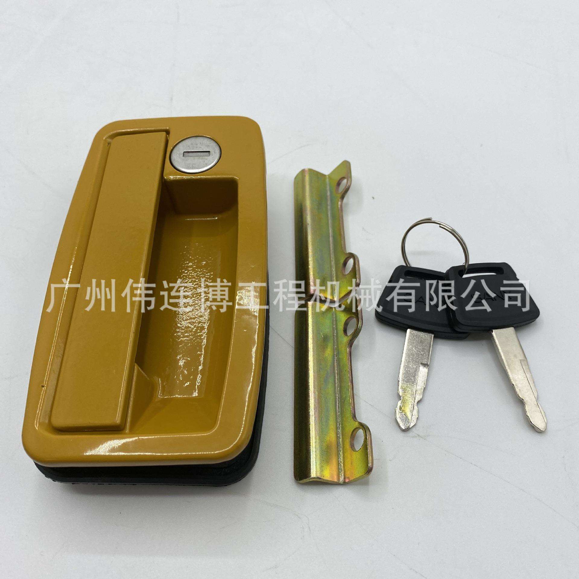 挖掘机三一SY55 60 65 75 85 95C-9发动机后盖锁总成引擎锁盖配件