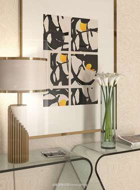 高级客厅款灯设计式大理设计师台灯意轻大理石装饰氛围Streamline