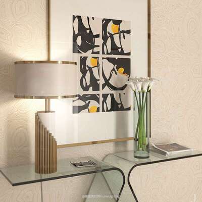 高级客厅款灯设计式大理设计师台灯意轻大理石装饰氛围Streamline