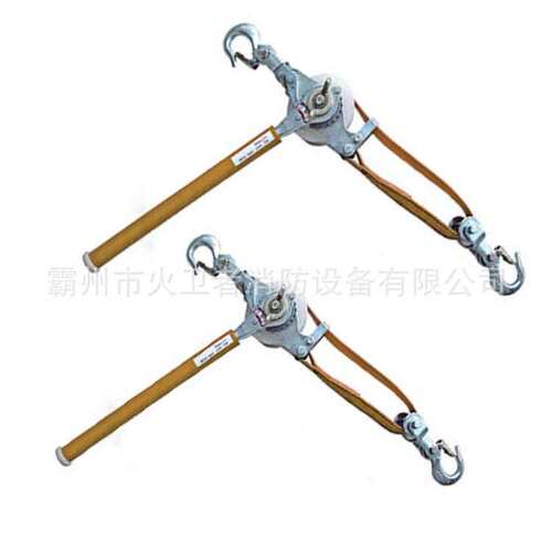 1.5T织带式绝缘紧线器WS1500耐压15KV棘轮收紧器