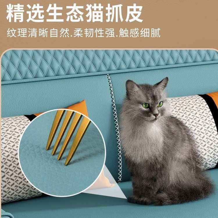 可折叠沙发床两用乳胶公寓小户型多功能双人家用客厅布艺懒人沙发