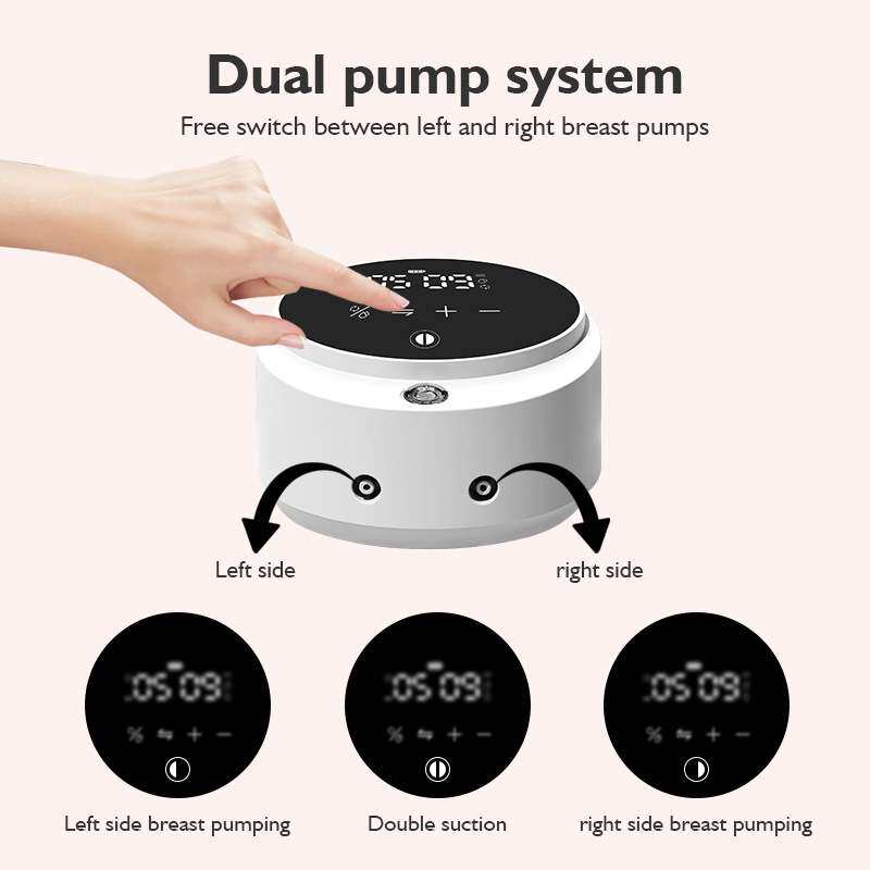 Brest pump双边双泵电动吸奶器 全自动吸乳器挤奶集奶器 母婴用品