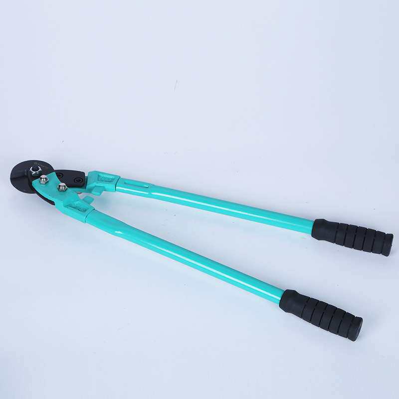 史易斯钢丝绳剪切工具 铬钼钢手动断线钳 中式胡桃电缆钳剪断器