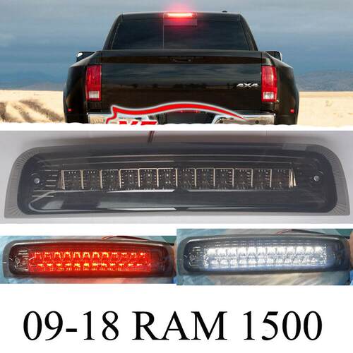 适用09-18年公羊高位刹车灯熏黑壳道奇Ram1500 2500 3500后倒车灯