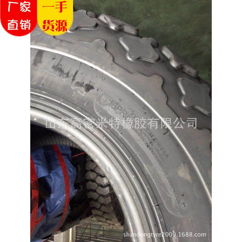 23.1-26斜交宝石花纹轮胎 E7压路机轮胎 带内胎垫带厂家销售现货