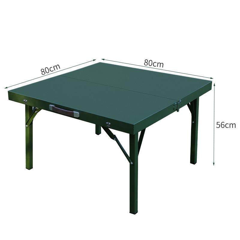 民政救灾折叠指挥桌 吹塑一桌四椅 拓展训练作业桌 野外吹塑桌