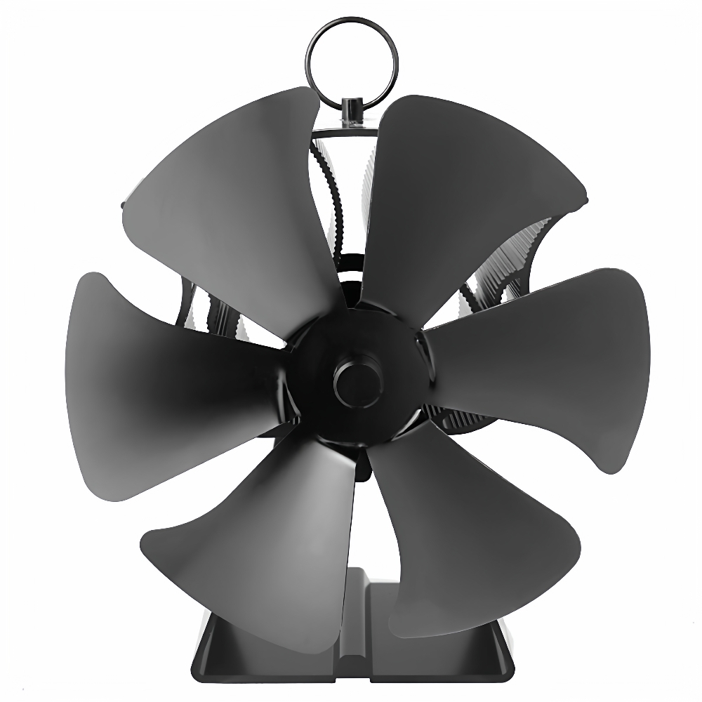 取暖炉壁炉热动力六页风扇铸铁壁炉风扇厂家节能