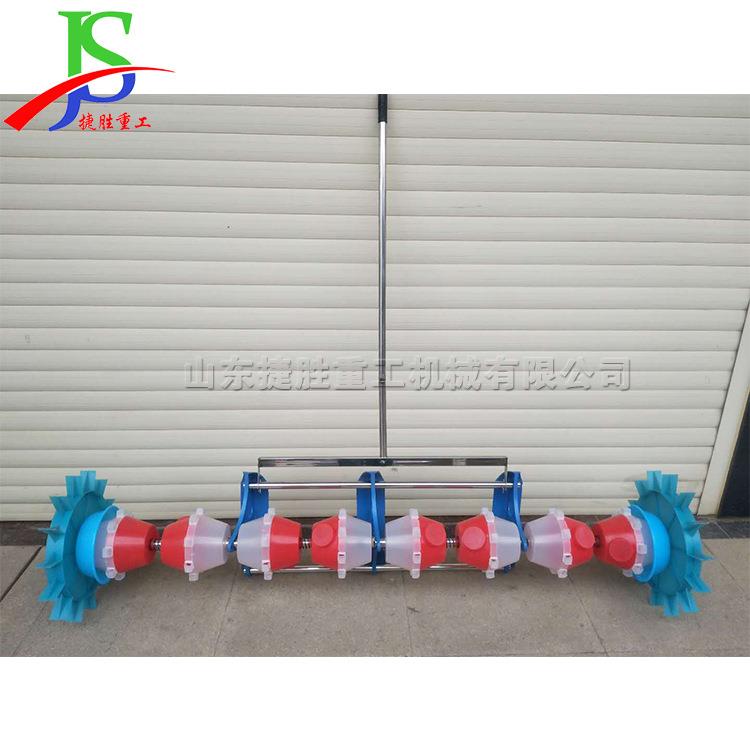 农田种植玉米撒播机 省人工小型水稻精播机 人工手拉水稻播种机