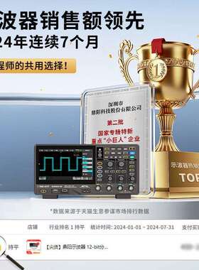 【尖货】鼎阳示波器 12-bit分辨率SDS802/04/12/14/22/24X HD