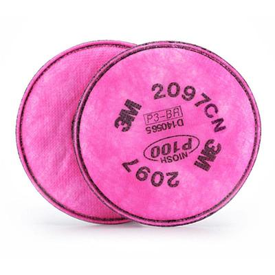 3M 2097CN P100 防有机蒸气异味及颗粒物活性炭过滤棉