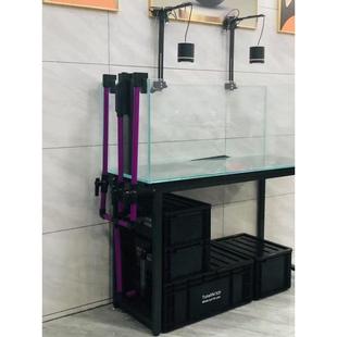 13鱼缸底滤箱免打孔改虹吸管溪流缸下过滤滴流盒水族箱底滤周转箱