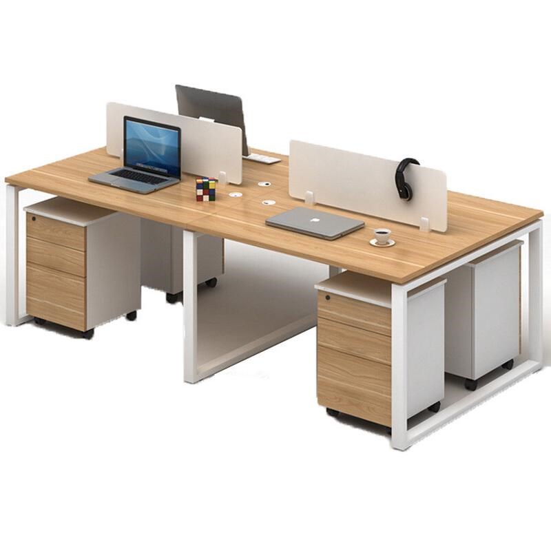 2/4人位d办公屏风隔断工位办公屏风桌隔断办公桌办公家具厂