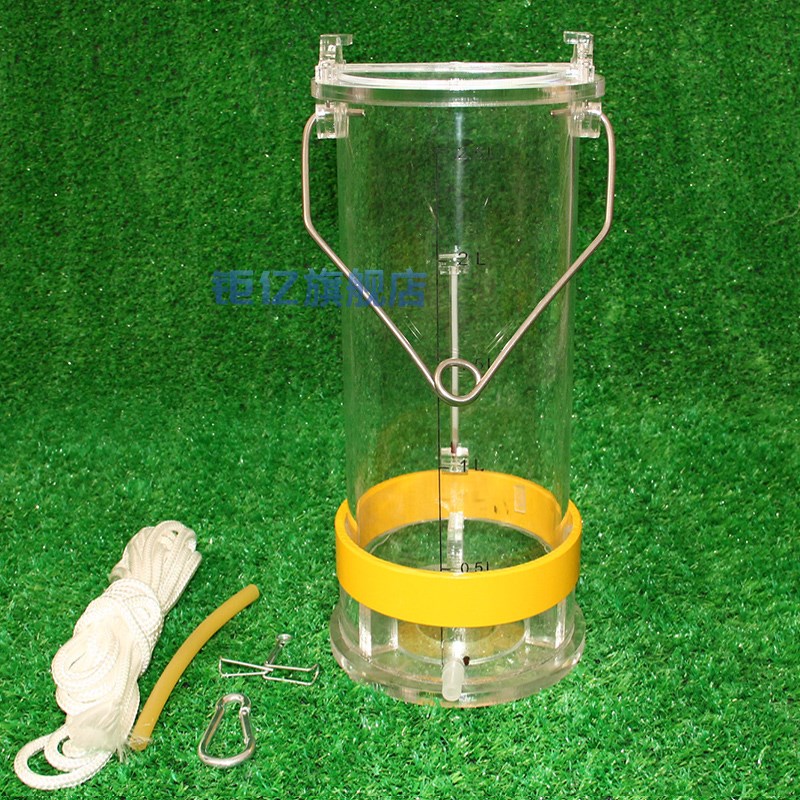 加厚有机玻璃采水器水质采样器深水海水污水废P水河流湖泊水取样