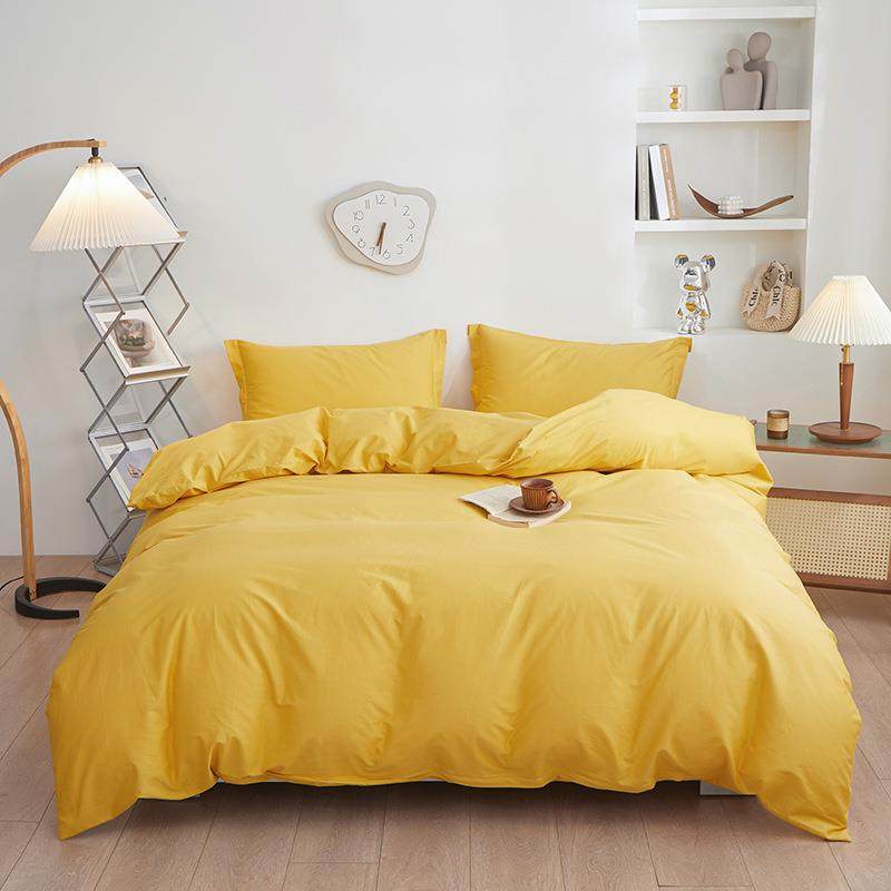 2025年全棉纯色13372斜纹喷气纯棉四件套学生宿舍被套床单四件套,电子元器件市场,其它元器件,淘宝优惠券,粉丝福利购,淘宝优惠卷