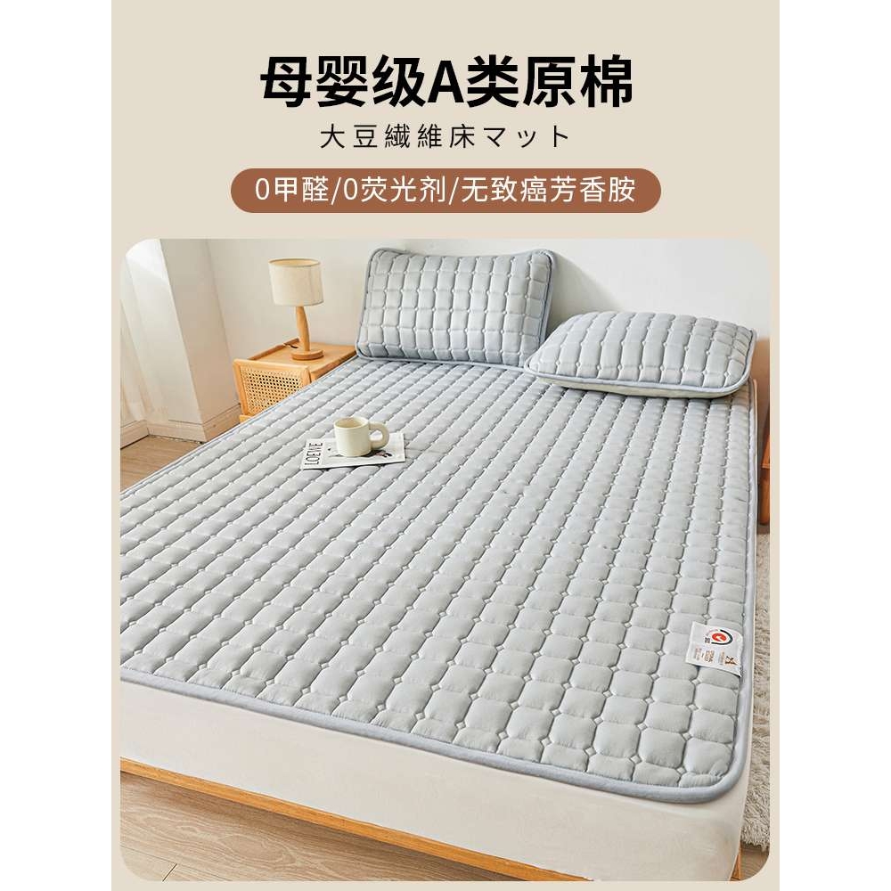 ?床垫软垫家用卧室保暖垫被褥子防滑床护垫床单人床盖炕单铺底秋