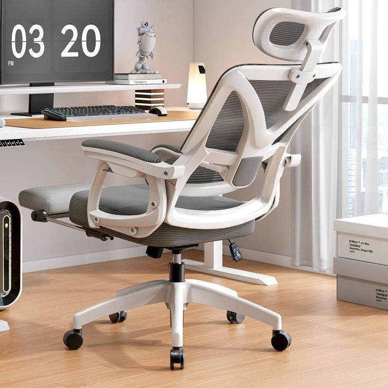 艺颂人体工学椅可躺电脑椅家用舒适久坐办公椅宿舍职员椅电竞椅子