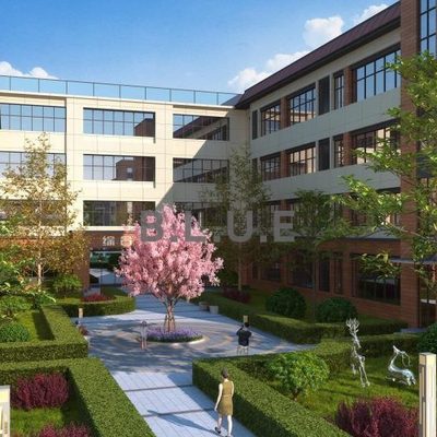 小规划效果图制作设计景观游园园林室外代画区建筑鸟瞰图校园办公