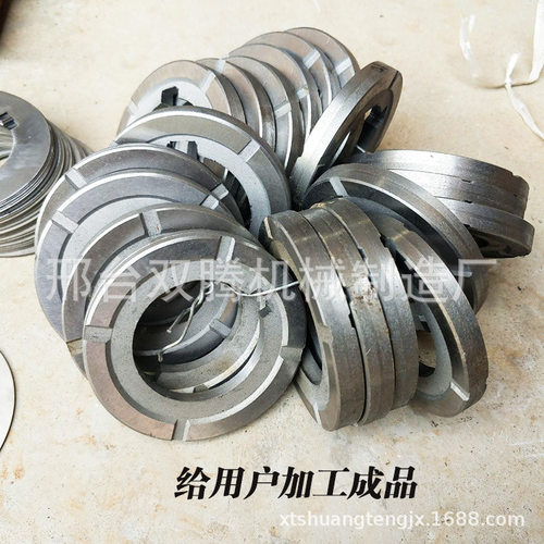 方木多片锯开料锯垫片 圆木多片锯夹片 多片锯磨具垫木工片推台