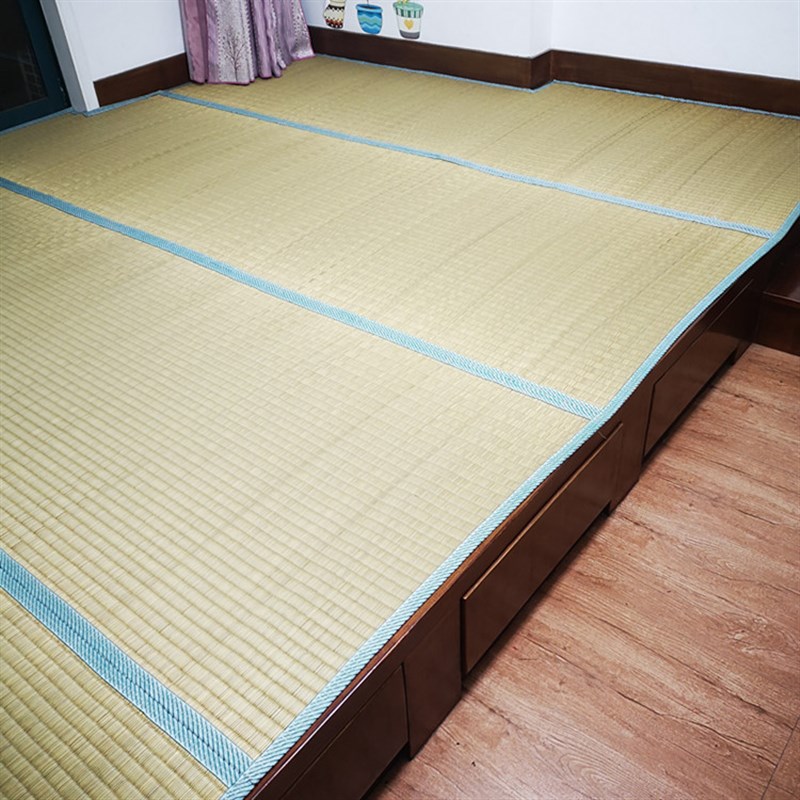 棉线经蔺草席,出口n宽目本草席,传统白麻经草席定做订做多折款