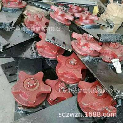 WXL-24/6矿用五星导向轮铸铁铸钢材质齐全矿用钢丝绳导向轮五星轮