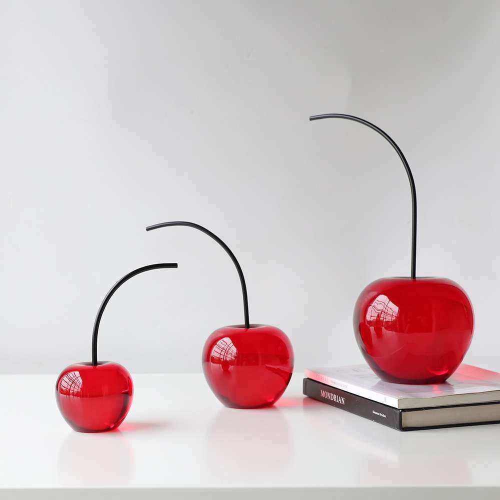 创意现代树脂樱桃摆件酒店样板间家居卧室客厅酒柜桌面装饰工艺品,鲜花速递/花卉仿真/绿植园艺,割草机/草坪机,淘宝优惠券,粉丝福利购,淘宝优惠卷