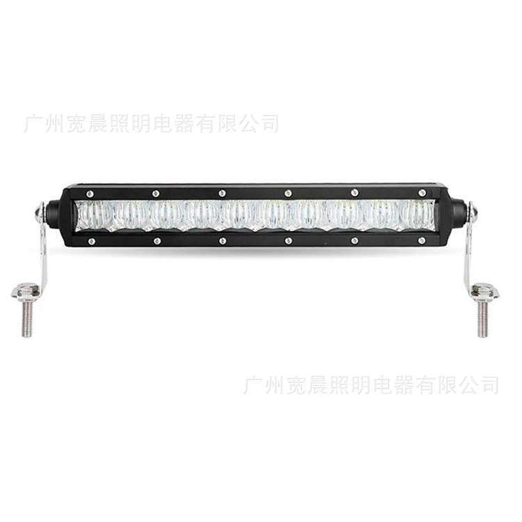 10"50W LED长条灯5d透镜射灯适用越野车保险杠中网引擎盖射灯