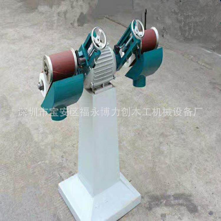 MM2415海绵轮砂光机 卧式双头抛光机 木工砂光机 工艺品砂打磨机