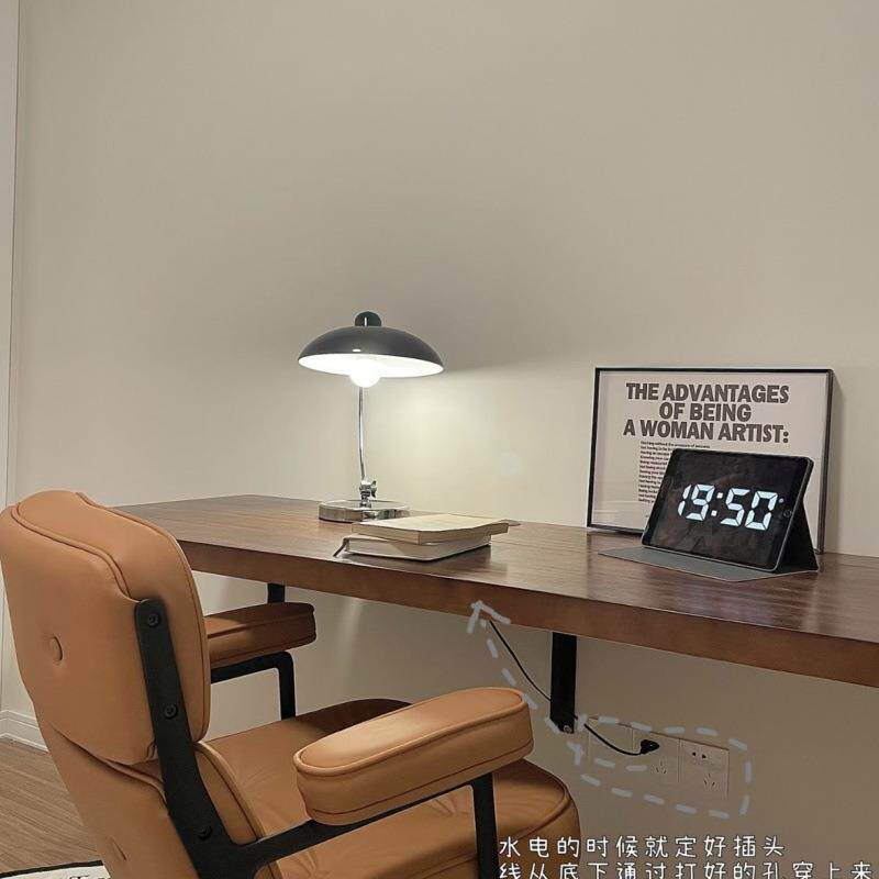 可折叠书桌实木墙上壁挂桌子挂墙式学习桌阳台靠墙悬空墙边桌