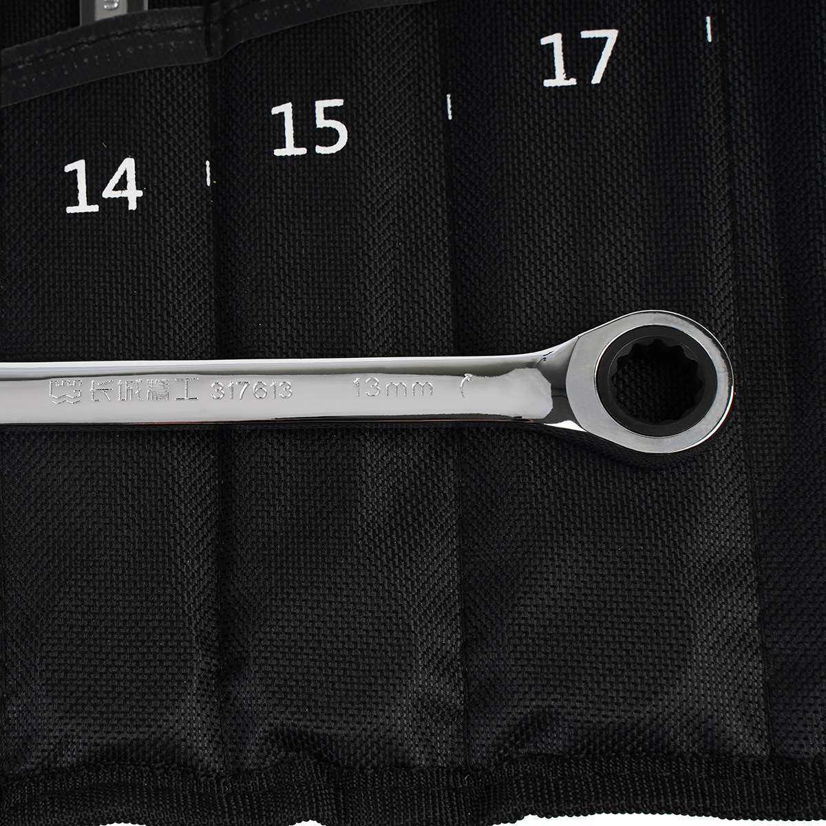 *长城精工快速梅花棘轮扳手套装双头开口汽修6-32mm五金工具32110