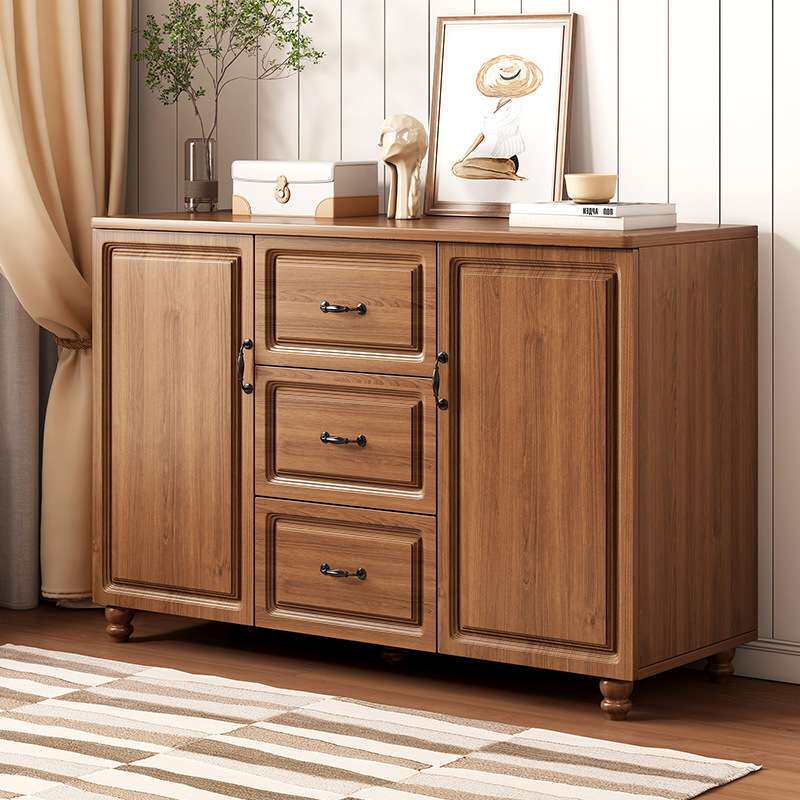 电视柜高款落地家用小户型简约现代出租房斗柜80cm高储物柜子