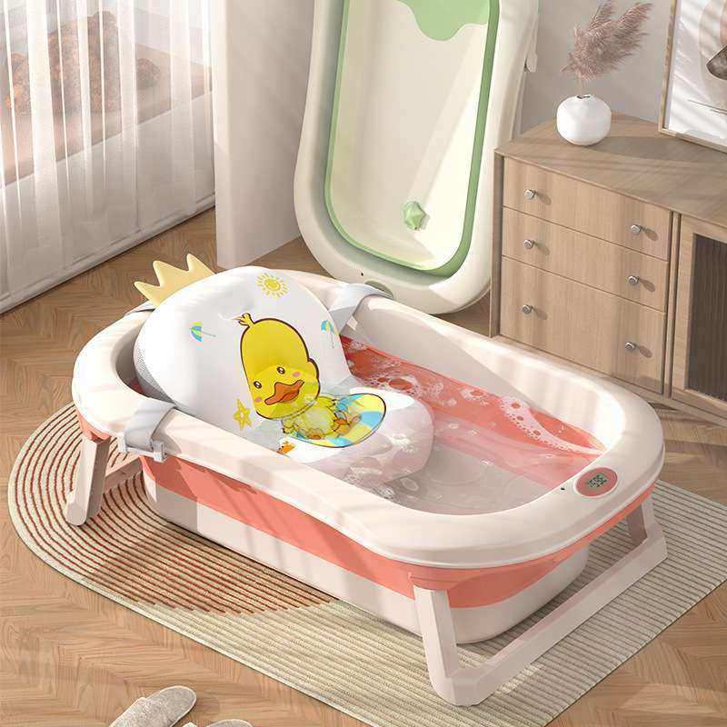 加厚婴儿折叠洗澡盆沐浴桶宝宝儿童用品浴盆专用塑料新生儿大号,3C数码配件,USB灯,淘宝优惠券,粉丝福利购,淘宝优惠卷