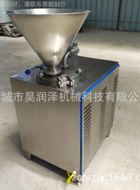 哈尔gc-20红肠液滨 压肠机304材质 灌制方便又快捷 30型灌单管灌