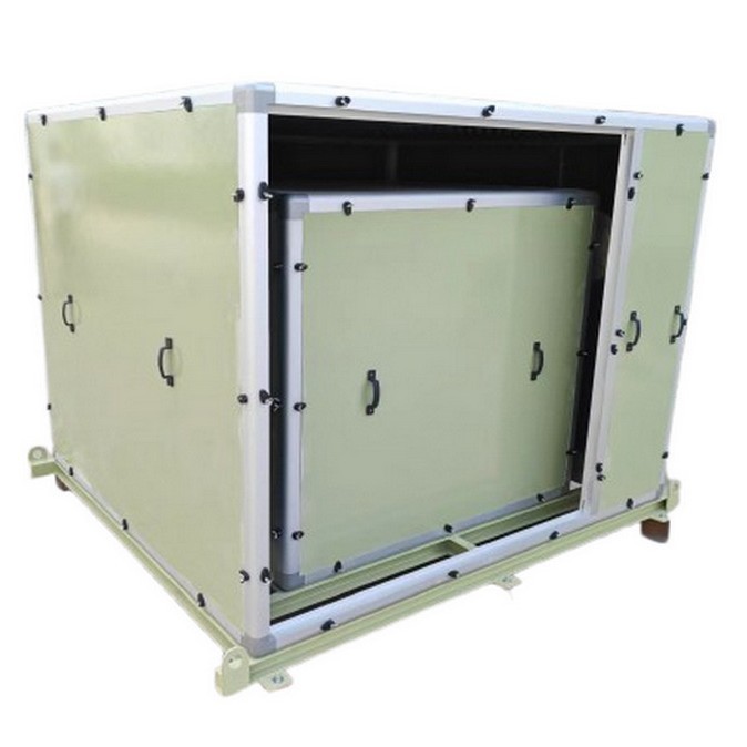 玻璃钢离心风机降噪音双层隔音箱 除臭风机隔音罩 低噪声≤75db