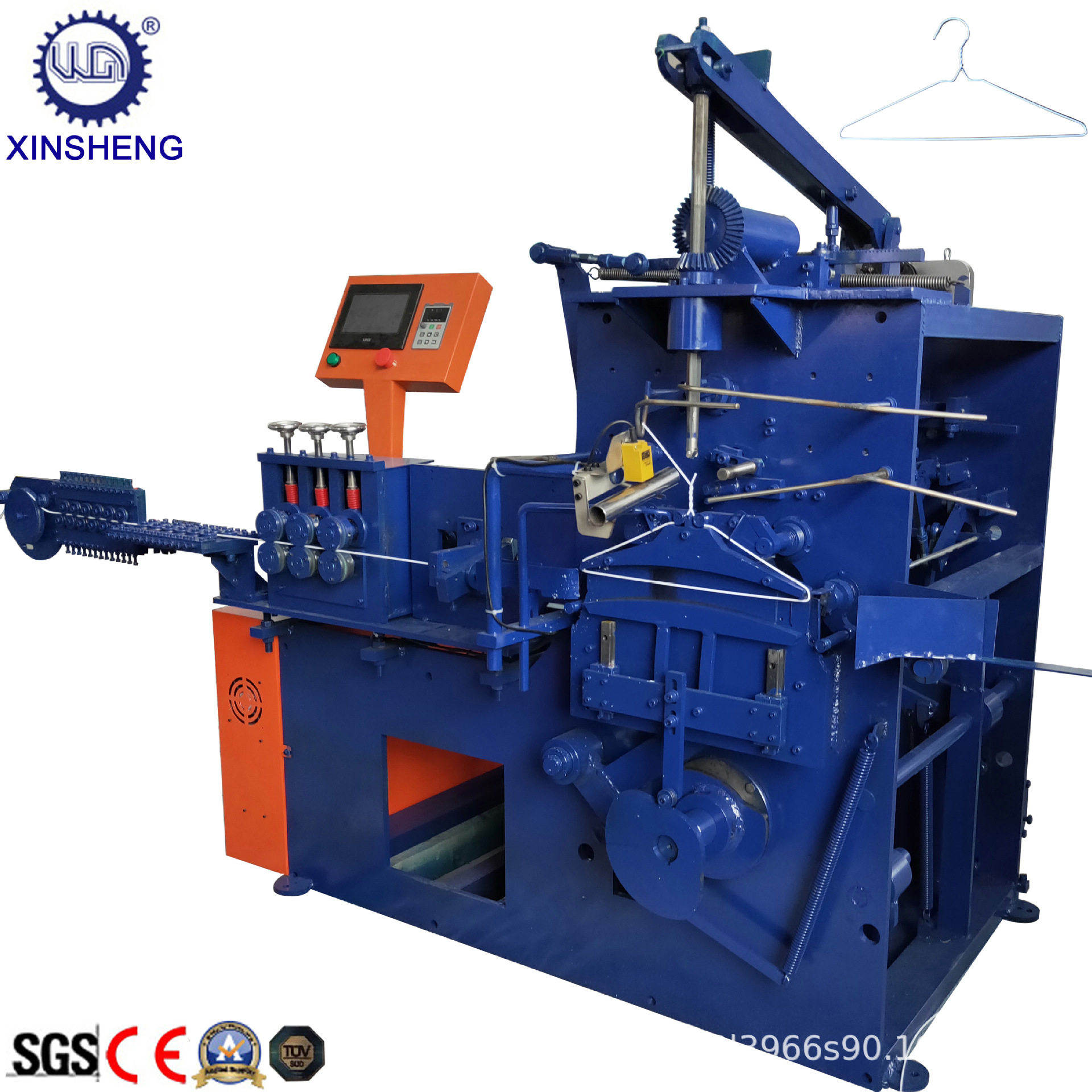 衣架成型机 全自动不锈钢金属铁丝包胶衣架成型机