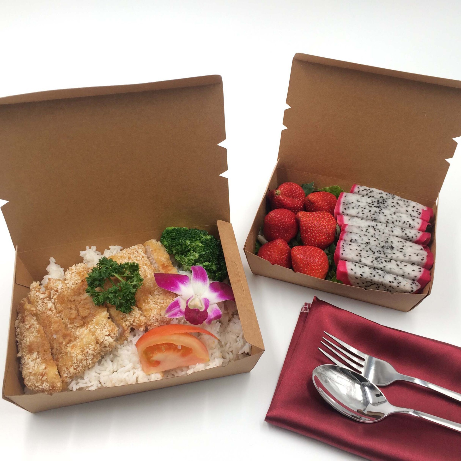 高速纸盒成型机 四方打包餐盒机 立体纸盒成型机 沙拉素食盒机
