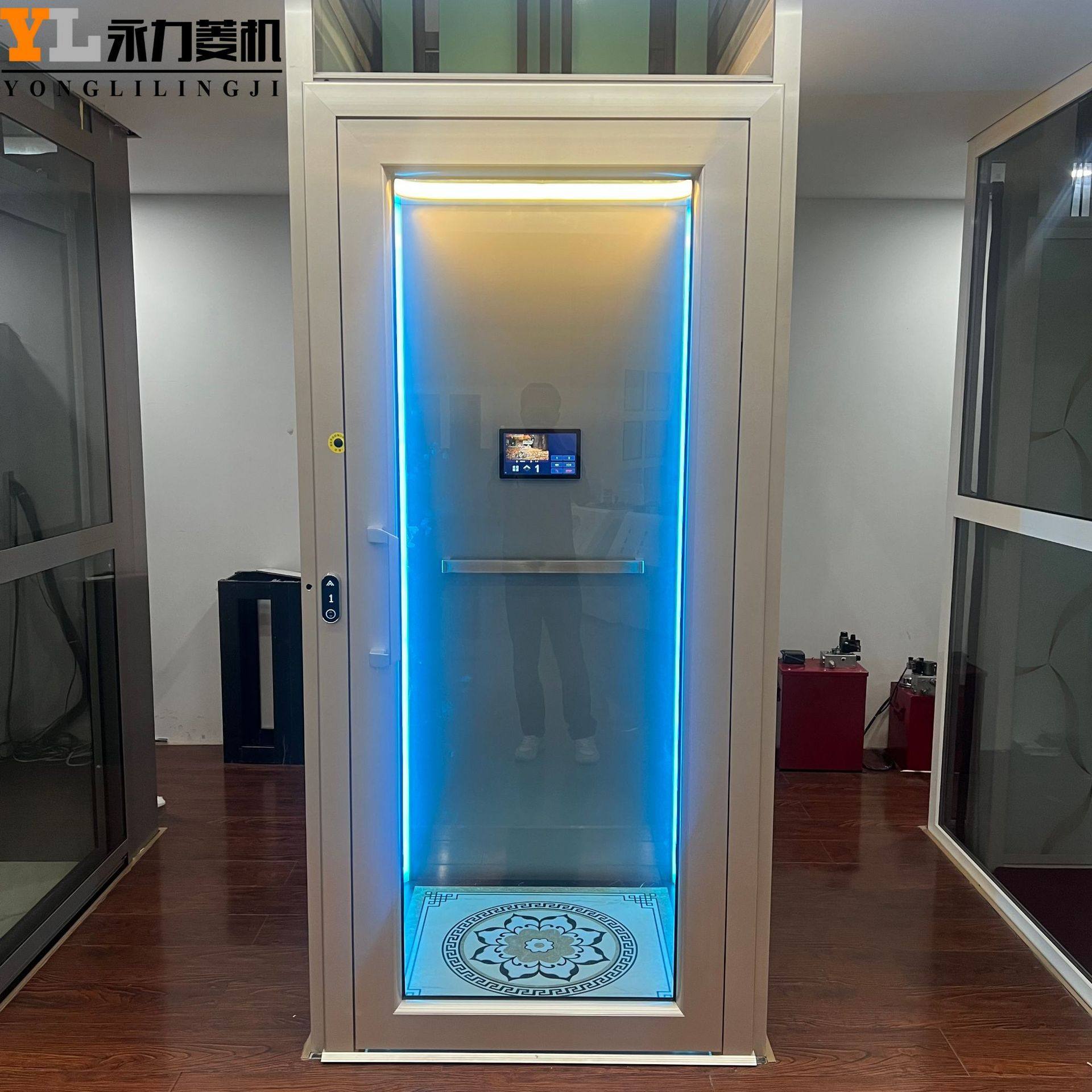 家用电梯小型伺服升降机别墅自建房无地坑二层三层家用室内小电梯