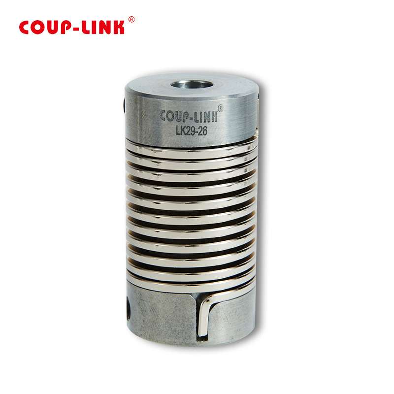 COUP-LINK 金属螺旋弹簧联轴器LK29定位螺丝固定连轴器刚性联轴器