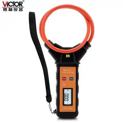 VICTOR胜利仪器柔性线圈大电流漏电钳表VC690大电流钳形漏电交流
