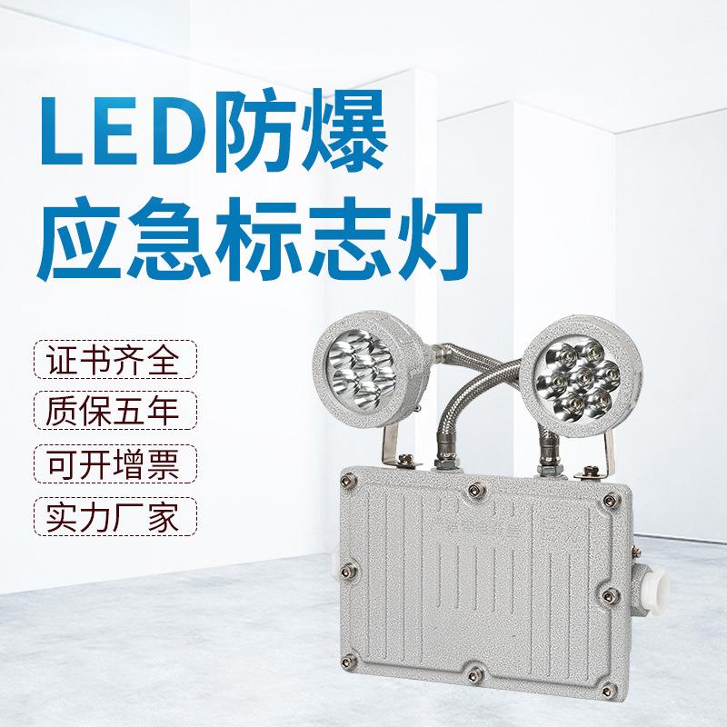 厂家直销LED防爆应急灯防爆双头应急灯安全出口 疏散指示标志灯