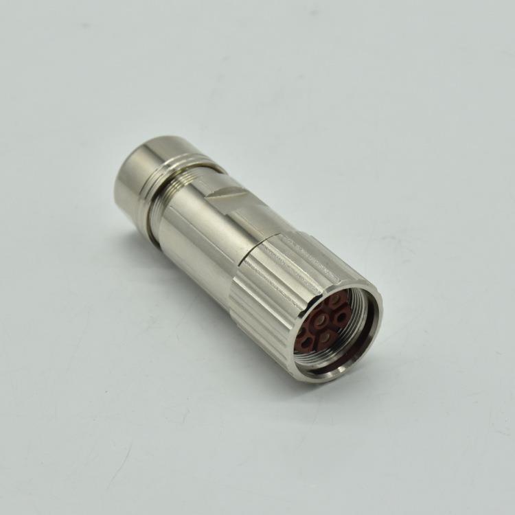 M23电源连接器 M23-8P圆形航空插头-1605602/1605617接头