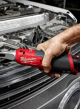 milwaukee美沃奇电动棘轮扳手90度直角向扳手充电汽修扳手FHIR14