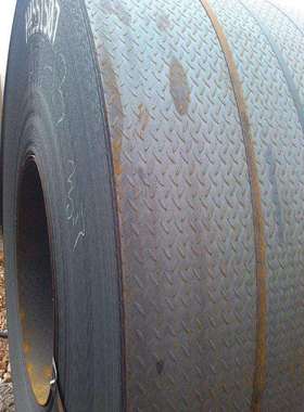 现货 3/4/5/6mm厚Q235B花纹板铺路用防滑钢板 花纹钢板