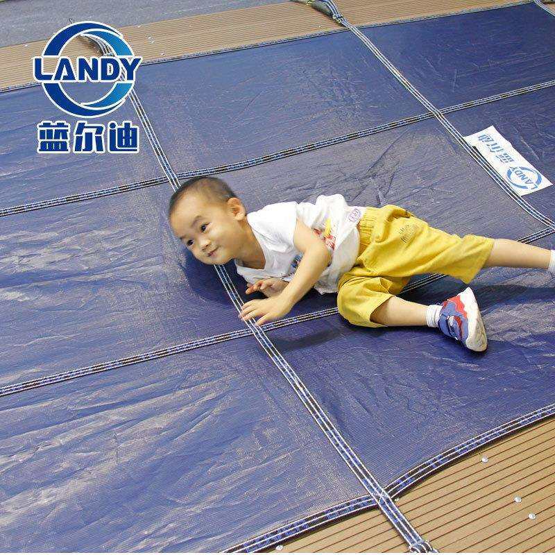 pool cover PP安全网盖布 水池防尘保温盖 泳池遮阳布 防意外溺水