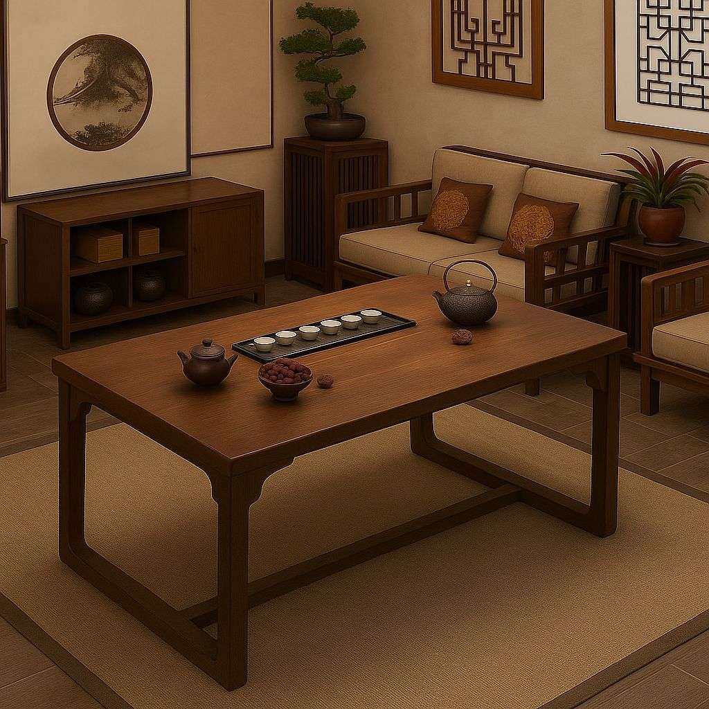 实木茶桌泡茶桌子客厅茶室办公室新中式家用小型阳台茶台茶几桌子,鲜花速递/花卉仿真/绿植园艺,割草机/草坪机,淘宝优惠券,粉丝福利购,淘宝优惠卷