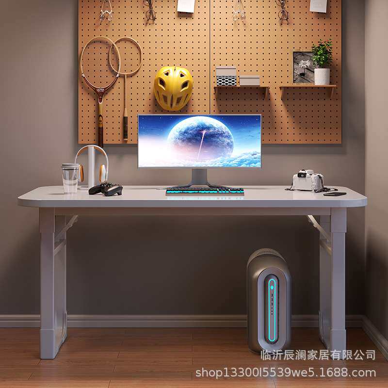 可折叠电脑桌台式书桌家用办工桌卧室小桌子简易学习桌长方形餐桌
