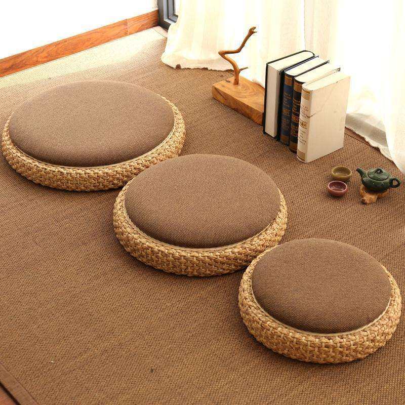 榻榻米网红坐垫拜佛禅垫藤编茶道加厚地板跪垫蒲团蒲团坐垫禅修垫,鲜花速递/花卉仿真/绿植园艺,割草机/草坪机,淘宝优惠券,粉丝福利购,淘宝优惠卷