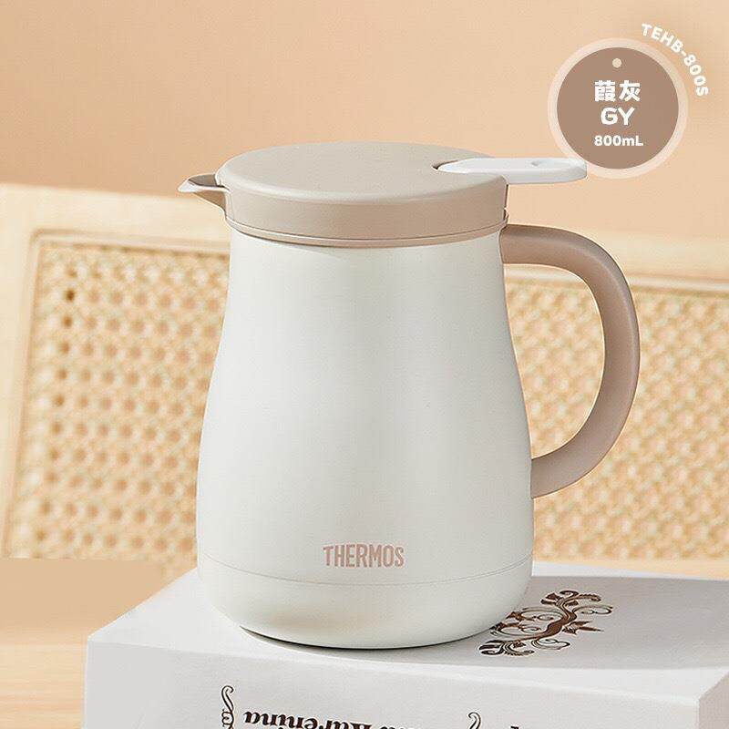 膳.魔师保温壶316L不锈钢带茶漏焖茶壶茶具TEHB-800S焖茶壶保温壶