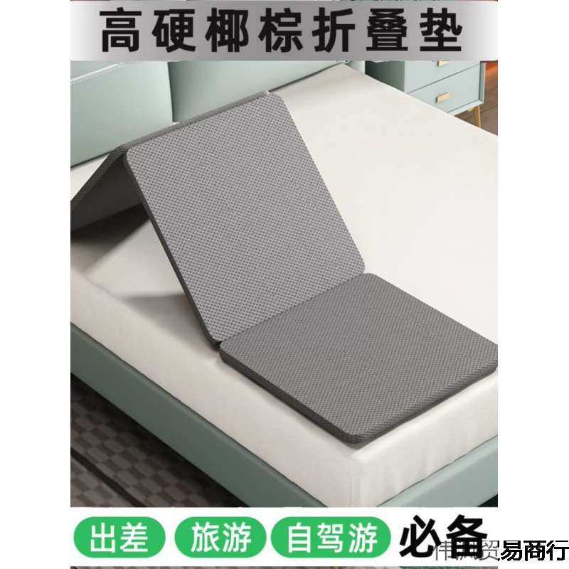 加硬垫子沙发折叠单人棕垫垫护腰突硬硬床板床垫加硬垫腰超薄软