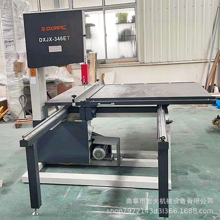 数控全自动切纸锯 无需人工操作 PLC系统控制 立式木工带锯机
