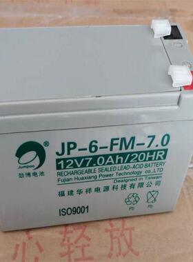 劲博蓄电池12V120AH JP-6-GFM-120免维护机房后备应急蓄电池 含运